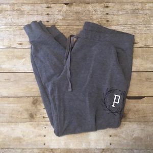 VS PINK || Gray Joggers
